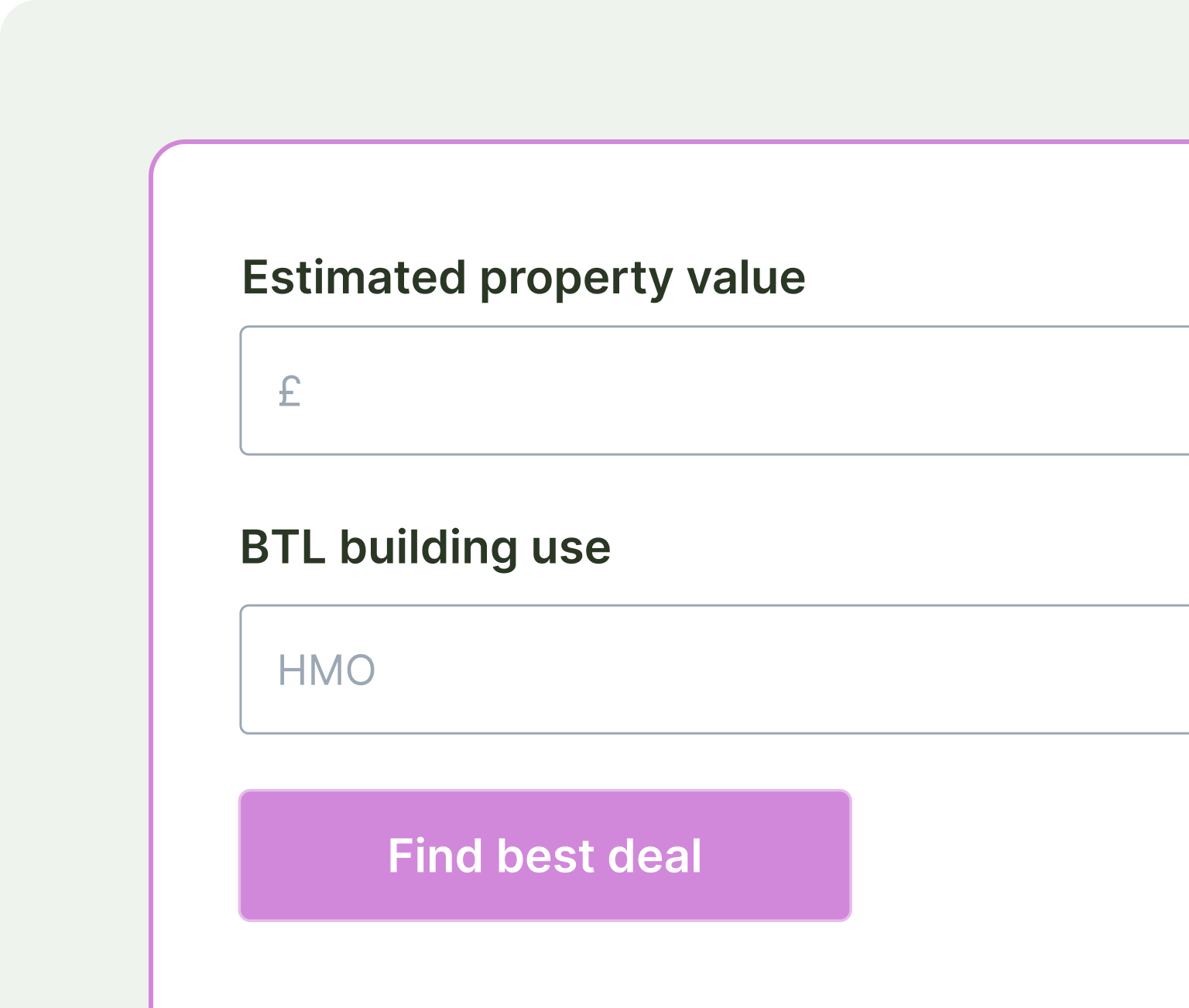 Mortgage calculator